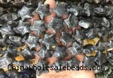 RGBS46 15 inches 20mm star black labradorite gemstone beads wholesale