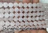 RQBS06 15 inches 8mm round rose quartz gemstone beads wholesale