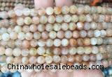 SSBS06 15 inches 6mm round sunstone beads wholesale