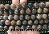 STBS01 15 inches 12mm round staurolite Jasper beads wholesale