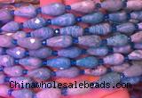 TRBS16 15 inches 8*16mm faceted teardrop amazonite gemstone beads