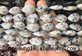 TRBS34 15 inches 13*18mm flat teardrop kiwi jasper gemstone beads