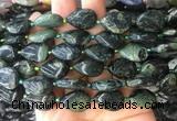 TRBS47 15 inches 13*18mm flat teardrop kambaba jasper gemstone beads