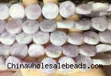 TWBS65 15 inches 16mm twist coin lepidolite beads wholesale